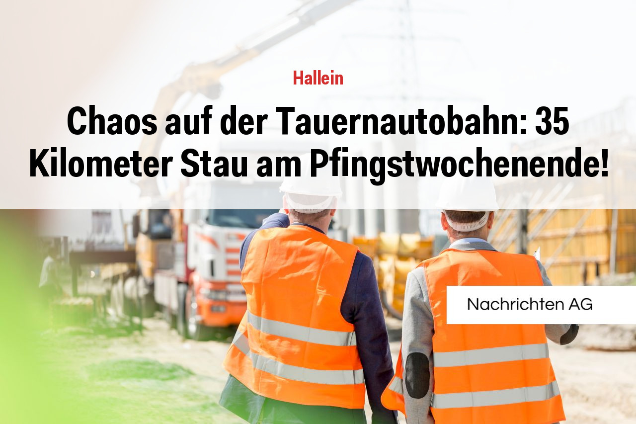 Chaos auf der Tauernautobahn: 35 Kilometer Stau am Pfingstwochenende!