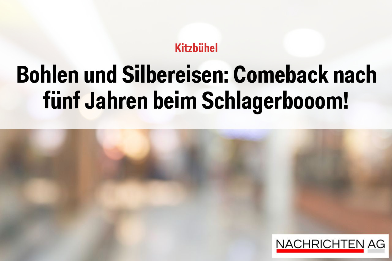Bohlen und Silbereisen: Comeback nach fünf Jahren beim Schlagerbooom!