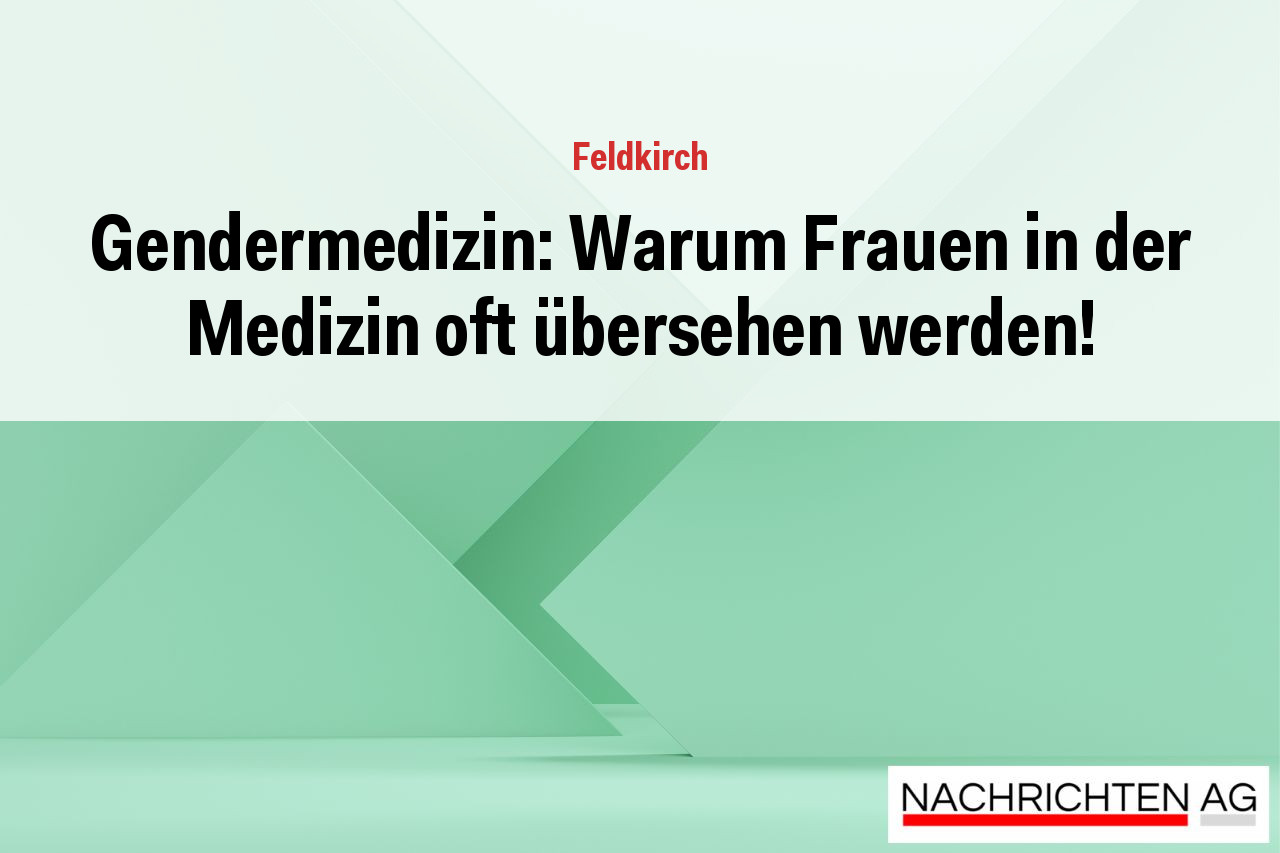 Gendermedizin: Warum Frauen in der Medizin oft übersehen werden!