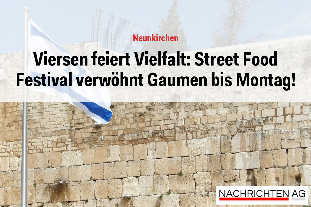 Viersen feiert Vielfalt: Street Food Festival verwöhnt Gaumen bis Montag!