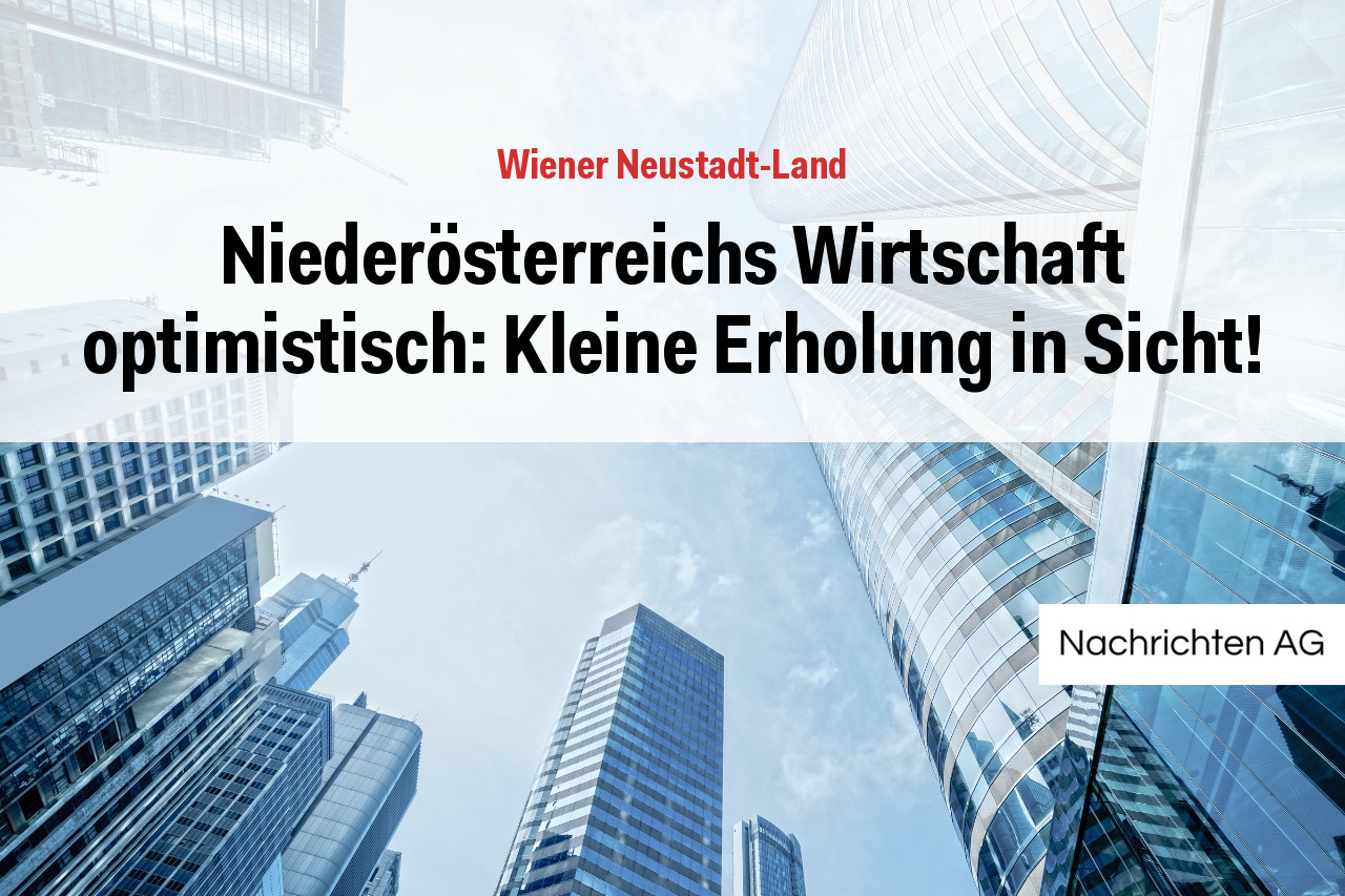 Niederösterreichs Wirtschaft optimistisch: Kleine Erholung in Sicht!