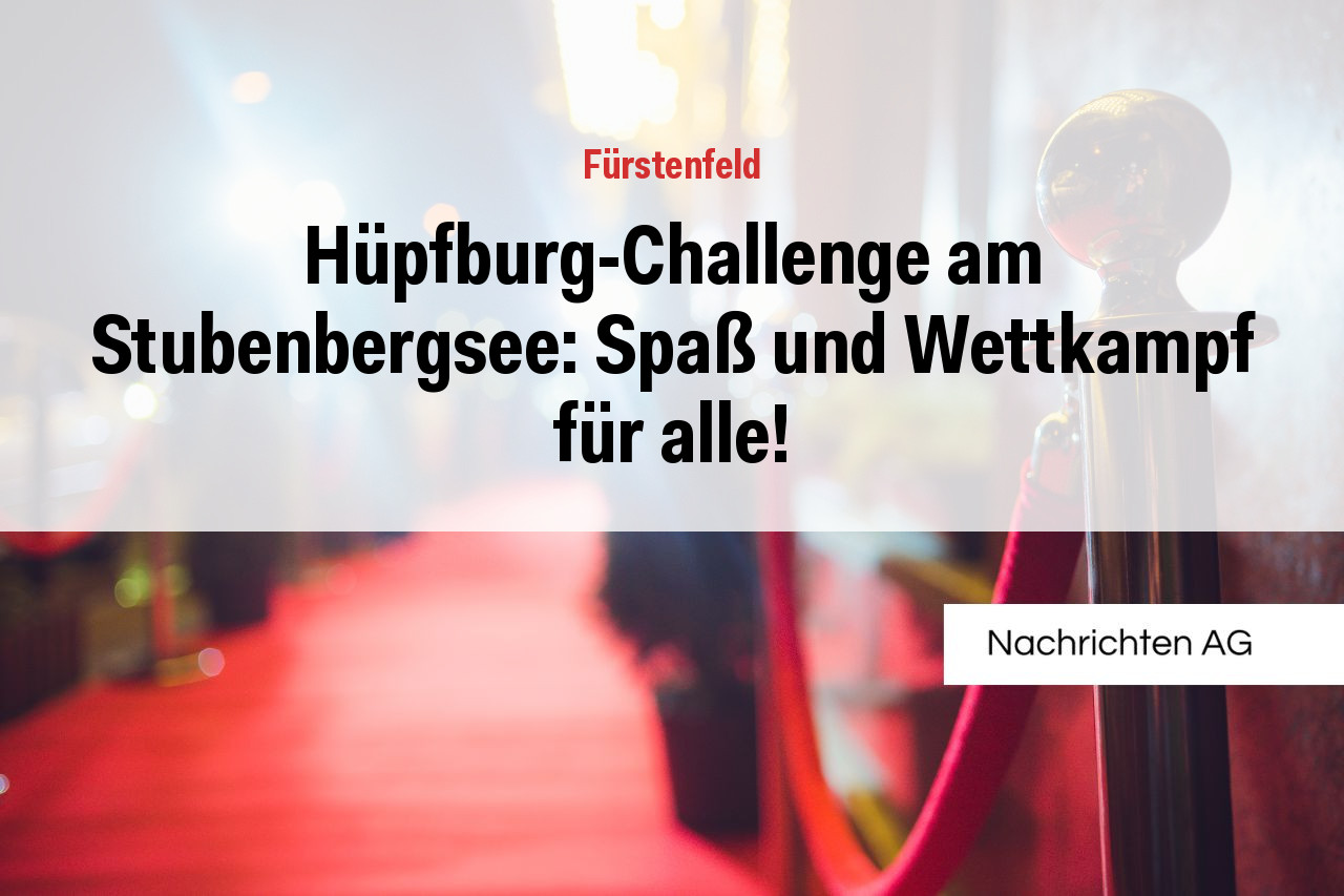 Hüpfburg-Challenge am Stubenbergsee: Spaß und Wettkampf für alle!