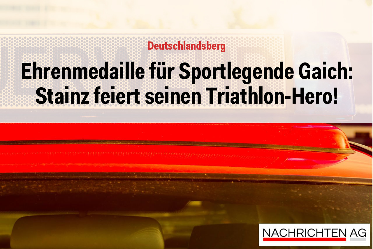 Ehrenmedaille für Sportlegende Gaich: Stainz feiert seinen Triathlon-Hero!